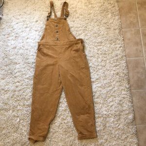 Forever 21 corduroy overalls